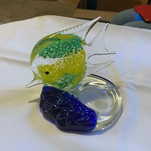 Angel fish party lite candleholder